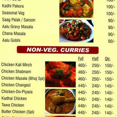 bhoj restaurant nfc menu card|Bhoj Restaurant in NFC Delhi .